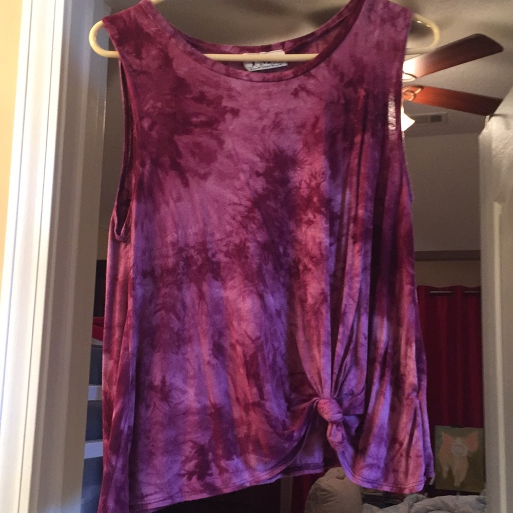 Comfy tee tye-dye